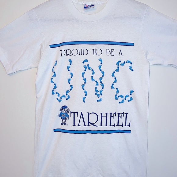 80’s UNC Tarheels vintage S single stitch - Picture 2 of 5